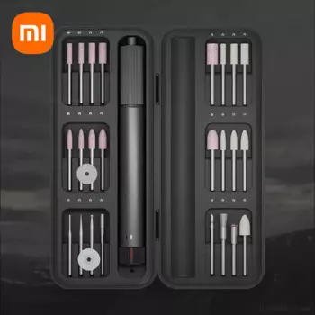 Миниатюрная дрель Xiaomi DUKA ATuMan, электрическая ручка для резьбы, многофункциональная шлифовальная полировальная угловая шлифовальная машина, набор инструментов с переменной скоростью вращения
