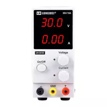 Миниатюрный Регулируемый источник питания постоянного тока K3010D, 30 в, 10 А, 4-значный дисплей, регулятор, лабораторный источник питания для ремонта телефонов и ноутбуков