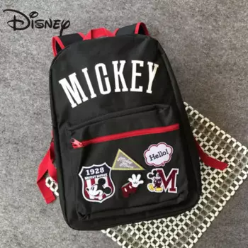 Миниатюрный рюкзак с микро-главой Disney, школьный ранец для мальчиков и девочек с мультяшным рисунком, легкий вместительный рюкзак
