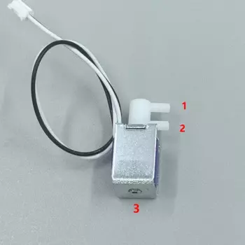 Миниатюрный электромагнитный клапан из нержавеющей стали 3 мм DC 6V 12V 24V