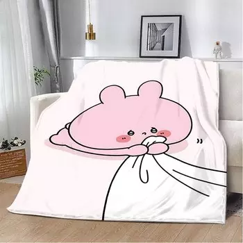 MINISO плед с вышивкой