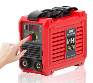 MMA-250MINI сварочный аппарат дуговой сварки Инвертор постоянного тока портативный сварочный аппарат с аксессуарами