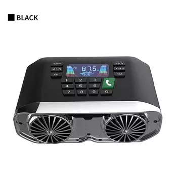 Многофункциональная мотоциклетная Беспроводная Bluetooth-аудиосистема 2*15 Вт с атмосферным освещением, FM-радио IP65, водонепроницаемая Поддержка TF/U-диска