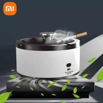Многофункциональная умная пепельница Xiaomi Mijia, бытовая перезаряжаемая машина для удаления дыма и очистки воздуха, портативная пепельница для сигар
