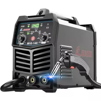 Многопроцессорный сварочный аппарат 3 в 1 140Amp MIG Welder, 110 В Flux Core MIG/Stick/Lift TIG