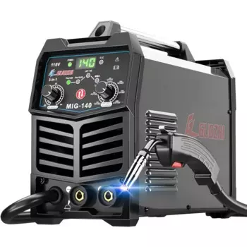 Многопроцессорный сварочный аппарат 3 в 1 140Amp MIG Welder, 110 В Flux Core MIG/Stick/Lift TIG