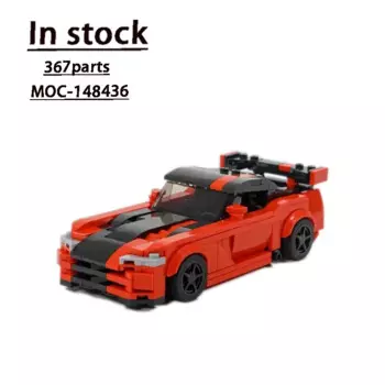 MOC-148436 классический спортивный автомобиль ACR 2008, автомобильный строительный блок, Сборная модель, Детский конструктор на день рождения