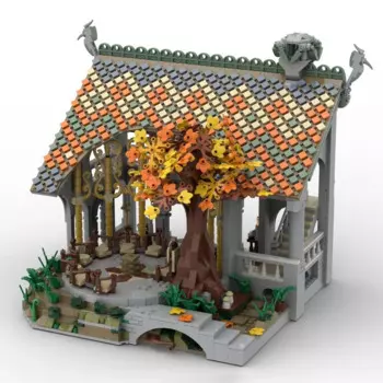 Конструктор MOC, игрушки, 2610 деталей, набор строительных блоков для творчества, развивающая Строительная игрушка для детей, креативный подарок