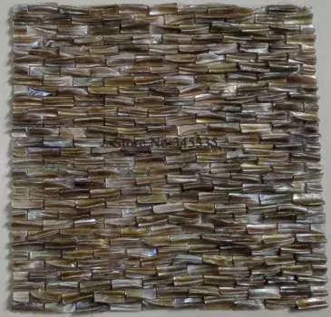 Мода 3D Кирпич натуральный корпус мозаичная плитка перламутровая Кухня backsplash душ фон ванная комната backsplash настенная плитка