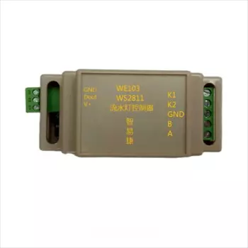MODBUS-лампа для RGB-любого цвета с контроллером, регулируемой яркостью RS485, разноцветная трубка WS2811, контроллер RGB