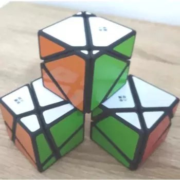 Модель 2x2 куб Calvin's головоломка Dual Fisher 2x2x2 куб черный корпус (Lee & Calvin Mod) Детская развивающая игрушка игры и головоломки