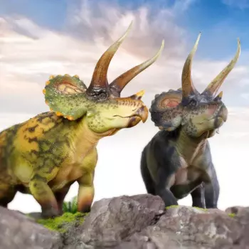 Модель динозавров Haolonggood 1/35 Triceratops настольная декоративная фигурка животного игрушка подарок коллекция