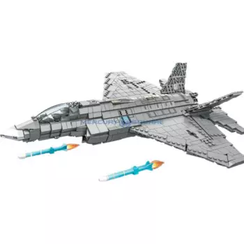 Модель истребителя F35, конструктор MOC 9003, Современная военная армия, самолёт Awacs, строительные блоки, высокотехнологичная игрушка «сделай сам», подарок для детей и мальчиков