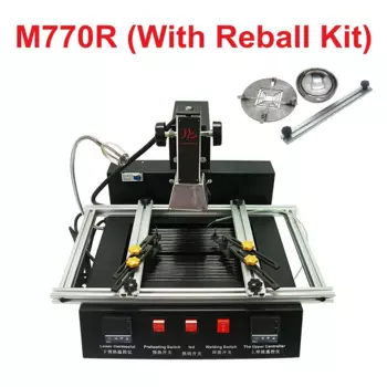 Модернизированная паяльная станция IR M770R BGA 220 В для материнской платы телефона, печатная плата, обновленный ремонт, 2 зоны, руководство