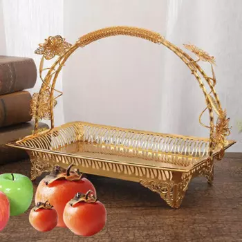 Модная корзина с фруктами, миска, тарелка для конфет, корзина для домашнего декора, вечеринка