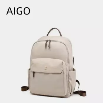 Модный школьный ранец AIGO для студентов, вместительный портативный дорожный рюкзак, индивидуальный легкий рюкзак для студентов