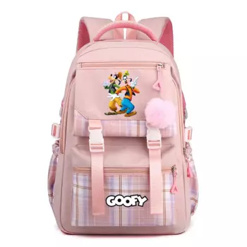 Модный женский рюкзак с героями Диснея A Goofy, школьный ранец для мальчиков и девочек для подростков, дорожная сумка