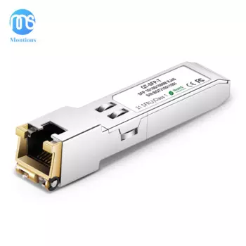 Модуль Ethernet Montions 1,25G Gigabit SFP, медный, 1000 Мбит/с, модуль трансивера RJ45 SFP, совместимый с Cisco/Mikrotik Ethernet