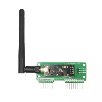 Модуль Flipper Zero NRF24 Модуль GPIO для снайзеров и разъемов для мыши