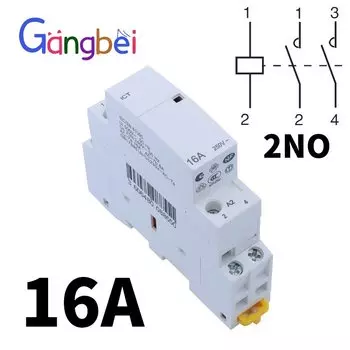 Модульный бытовой контактор Gangbei iCT 220В