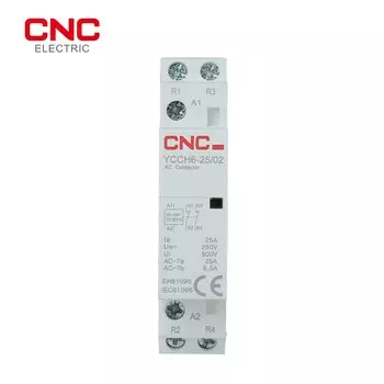 Модульный контактор CNC YCCH6 25A для умного дома