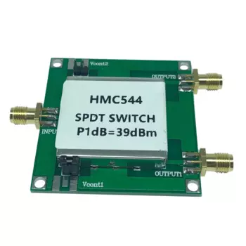 Модуль переключателя SPDT HMC544A, модуль радиочастотного переключателя для микроволновой печи и фиксированного радиопереключателя с высоким входом + 39 дБм 3-5 в управления