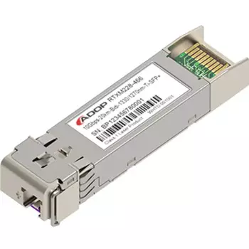 Модуль приемопередатчика ADOP 10GBASE-BX20-U BiDi SFP + 1270nm-TX/1330nm-RX 20 км DOM Simplex LC SMF
