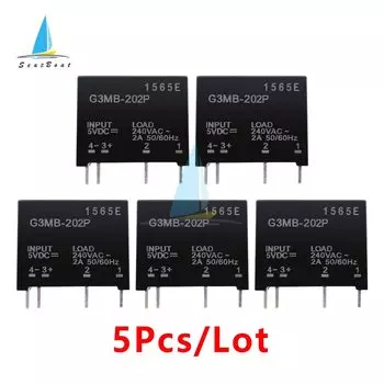 Модуль твердотельного реле Aideepen G3MB-202P 5 шт.