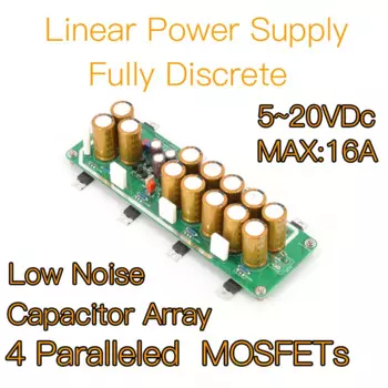 MOFI-LPS-Sigma11-Pro полностью дискретный Линейный источник питания (5-20VDC-16A) DIY KIT