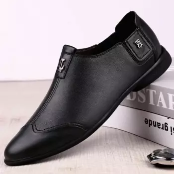 Мокасины мужские из дышащей кожи, повседневная обувь для папы, лоферы, летняя обувь