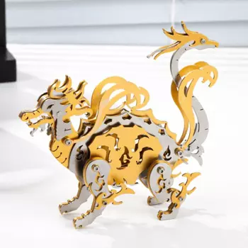 MOKR Animal Color 3D Металлический Пазл Xuan Wu Подарок и Металлические Игрушки Для Детей Пазл Взрослые Обучение Образование DIY Модель Головоломки