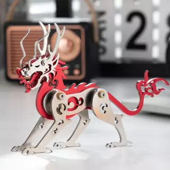 MOKR Ya Zi цвет животных 3D металлические головоломки подарок и игрушки головоломки для детей и взрослых обучение образование DIY модель головоломки