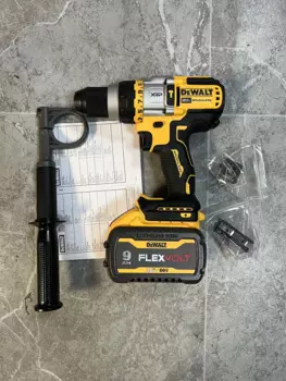 Молотковая дрель DEWALT DCD999, 20 в, макс. 1/2 дюйма, 3 скорости, совершенно новый, с батареей 9.0AH