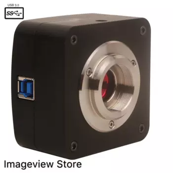 Монокамера E3CMOS12300KMA, микро-объектив с C-образным креплением, 12,3 МП, USB3.0, с глобальной спуском затвора Sony IMX304, 1 дюйм, CMOS, флуоресцентная