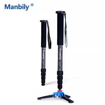 Монопод Manbily C333 / C222 из углеродного волокна Портативный Стандартный для путешествий Gitzo Manfrotto Benro Sirui DSLR монопод для камеры