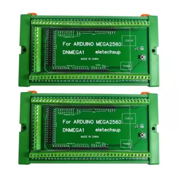 Монтажный винтовой клеммный блок на DIN-рейку, модуль адаптера для Arduino MEGA2560 R3 Atmega2560 Dev Baord