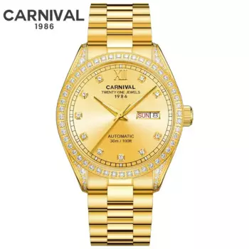 Montres Hommes золотые деловые часы Элитный бренд MIYOTA механизм автоматические механические наручные часы водонепроницаемые для мужчин Reloj Hombre