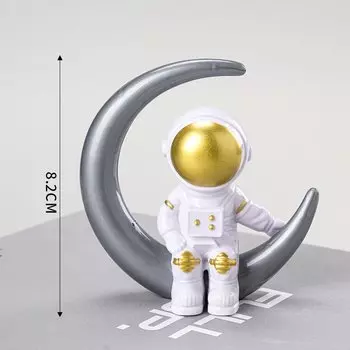 MOONBIFFY Астронавт торт Топпер