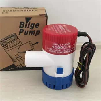 Морской водяной насос, откачивающий насос 1100GPH 12 В 3AMP, кабина для лодки, яхты, чистящий насос