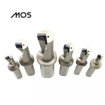 MOS 1 шт. TCAP-сверло 8–20 мм Многофункциональное U-сверло 2,25D 3,25D для сверления, точения, расточной резки с 1 шт. одинарной вставкой