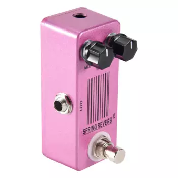 MOSKY MP-51 Spring Reverb Мини одиночная гитарная педаль эффектов True Bypass Запчасти и аксессуары для гитары