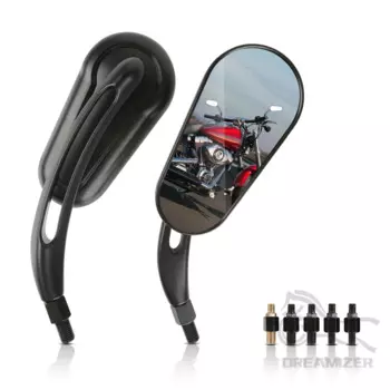 Мотоциклетное заднее боковое зеркало для Road King Touring XL 883 SPORTSTER Road King Softail Bobber Chopper Street Glide, 2 шт.