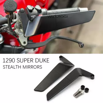 Мотоциклетное зеркало заднего вида для 1290 Super Duke R 2022-2023 Stealth Sport Winglet, наборы зеркал, регулируемые стелс-зеркала