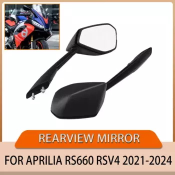 Мотоциклетное зеркало заднего вида, подходит для Aprilia RS660 RSV4 2021 2022 2023 2024, боковое зеркало с аксессуарами высокого качества