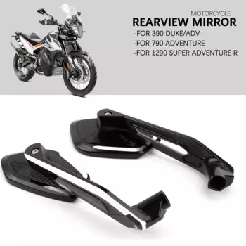 Мотоциклетные аксессуары, боковое алюминиевое зеркало заднего вида 1290adventure, зеркало заднего вида для 790 приключений, 890 приключений, 390 приключений