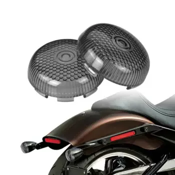 Мотоциклетные указатели поворота, индикатор, крышка объектива для Harley Touring Dyna Softail Sportster XL 1200 883 48 Road King Heritage