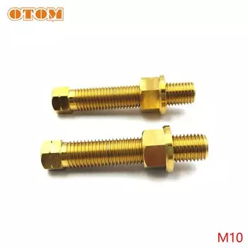 Мотоциклетный болт регулировки цепи M8 M10 из титанового сплава для KTM HONDA YAMAHA KAWASAKI SUZUKI AVANTIS MOTOLAND BRZ GR7 GR8 KAYO NC