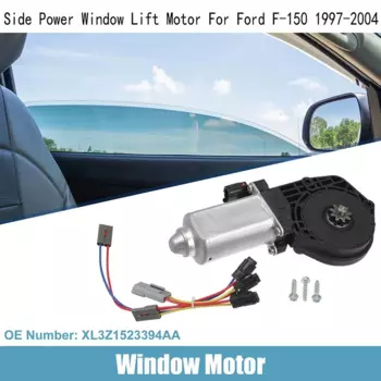 Мотор стеклоподъемника передний правый боковой с проводкой для Ford F-150 1997-2004 XL3Z1523394AA, 1 комплект