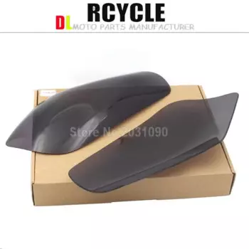 Крышка объектива фар мотоцикла, иридий для Honda GL 1800 GL1800 Goldwing 2001-2009, черный, синий, прозрачный