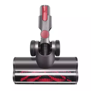 Моторизованная щетка с щетиной, роликовая головка для пылесоса Dyson V7 V8 V10 V11, напольное крепление с фарами